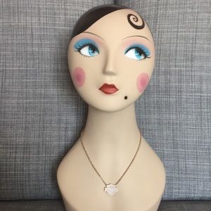 Harley Davidson Rose Gold Bar and Shield Necklace